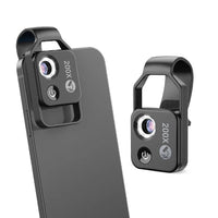 ZOMMIXA: 200X HD Pocket Microscope with LED Light & Phone Clip